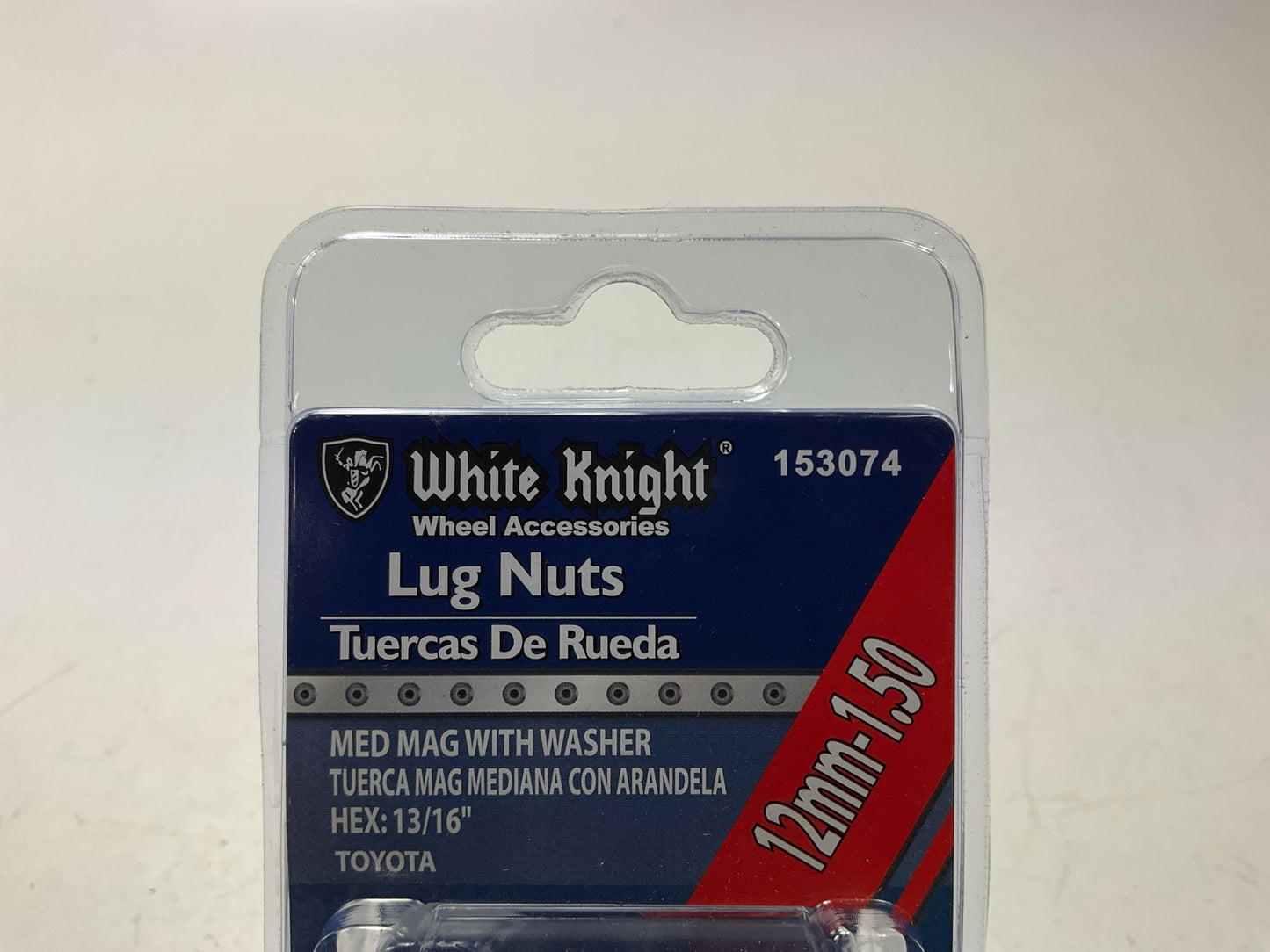 White Knight 153074 Wheel Lug Nuts - 12mm X 1.50 Thread Size, 13/16'' - 20 PACK