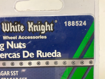 (20) White Knight 188524 Wheel Lug Nuts - 7/16'' RH RIN Cragar SST Mag 13/16'' Hex