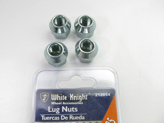 White Knight 213064 Wheel Lug Nuts 12mm-1.25 Open End Acorn 3/4'' Hex 4/Pack