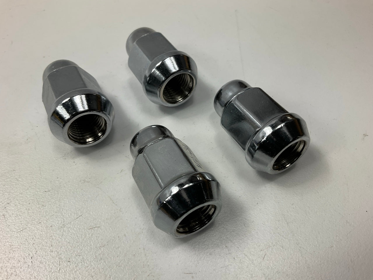 (20) White Knight 217044 Wheel Lug Nuts - 1/2'' RH Bulge Acorn 3/4'' Hex