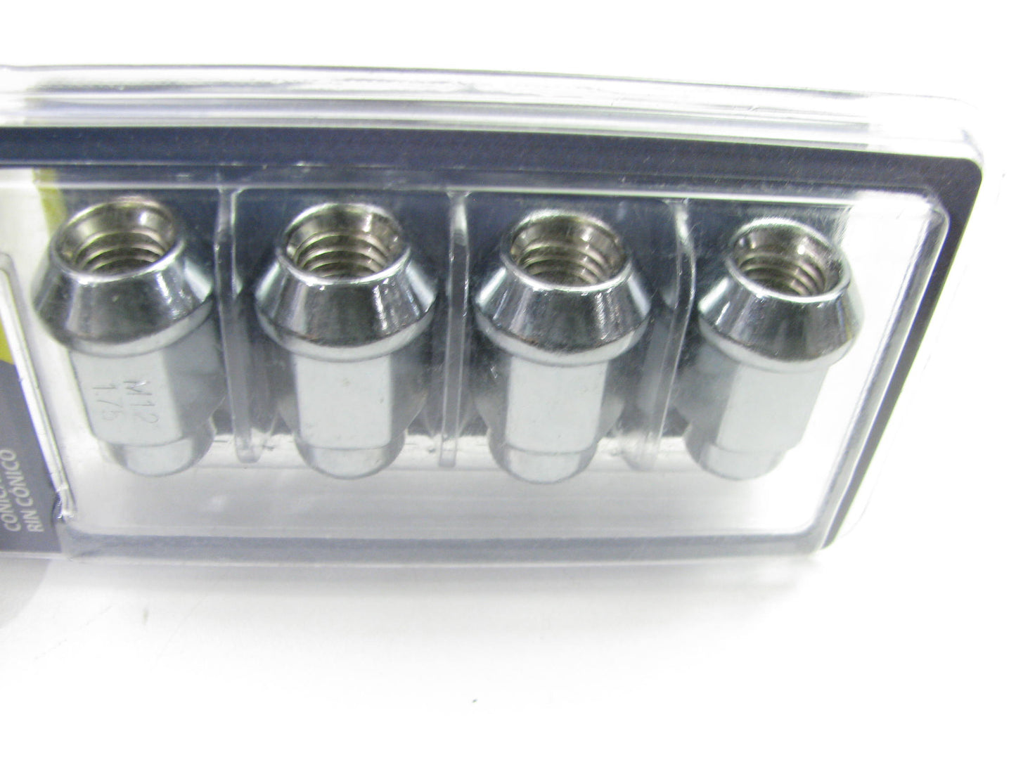 White Knight 217124 Wheel Lug Nuts - 12mm-1.75 Bulge Acorn 3/4'' Hex - 4/Pack