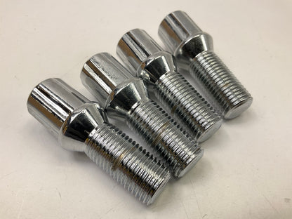 (20) White Knight 318204 Spline Wheel Lug Bolts - 14MM X 1.50 R.H., 1.10'' Shank