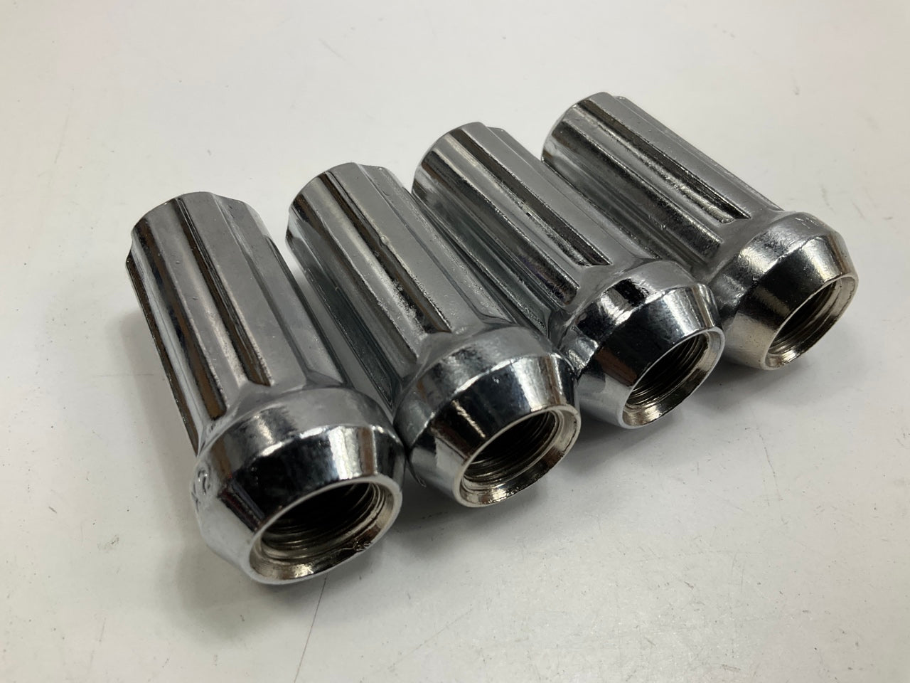 (20) White Knight 438504 Wheel Lug Nuts Duplex Spline Acorn Long 14mm X 2.00 RH