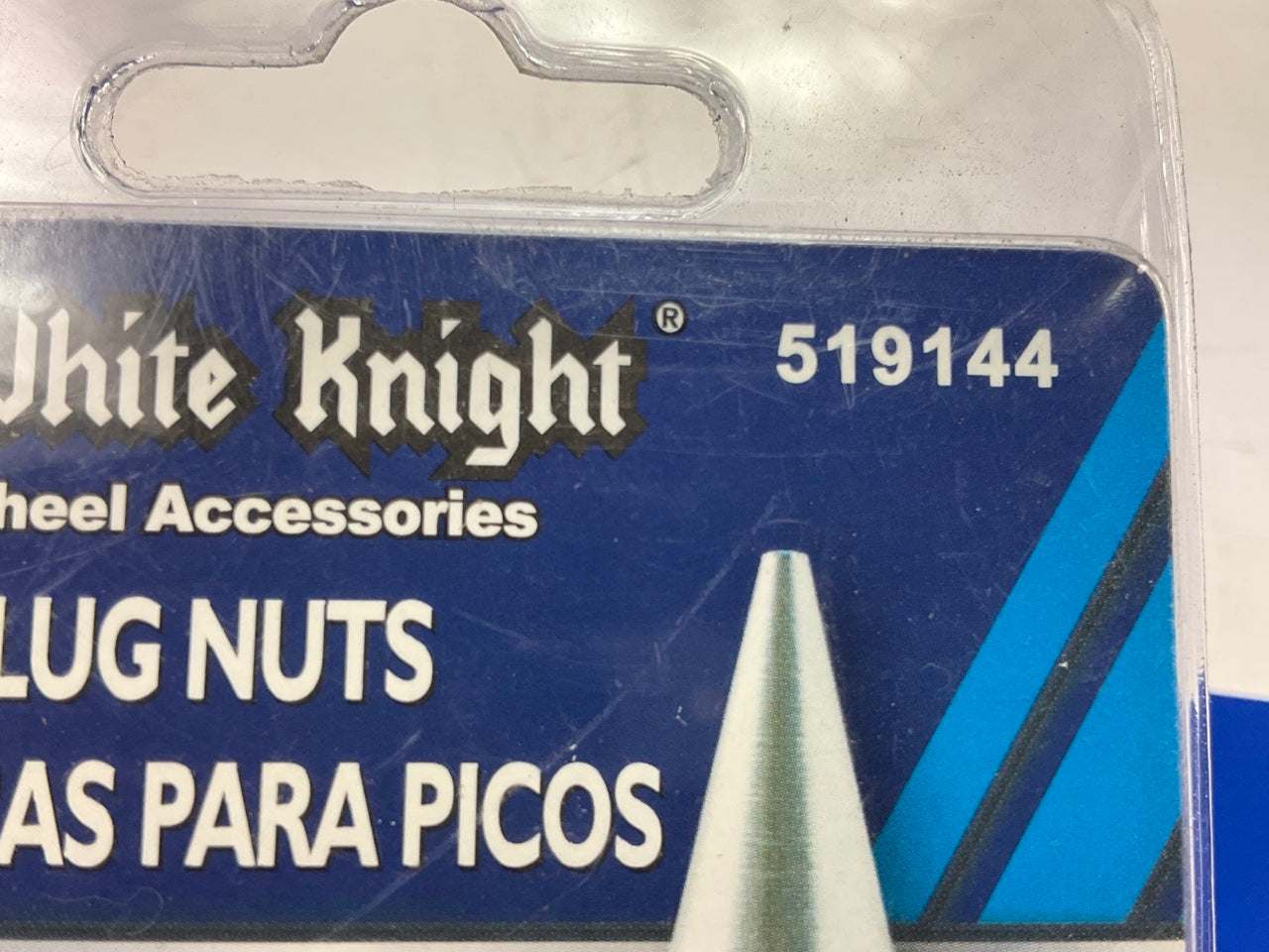 (20) White Knight 519144 Lug Nuts Chrome Bulge Acorn 1/2''-20, 3/4'' Hex