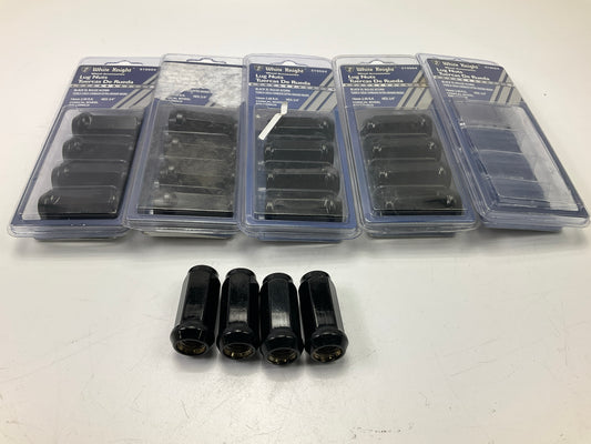 (20) White Knight 519504 Bulge Acorn Wheel Lug Nuts, 14mm -2.00 RH, 3/4'' Hex