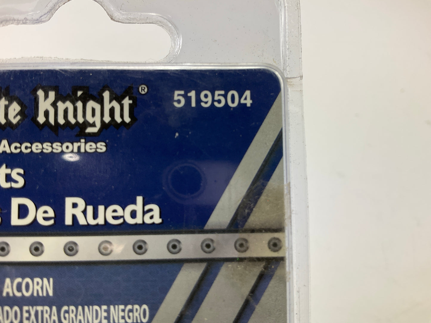 (20) White Knight 519504 Bulge Acorn Wheel Lug Nuts, 14mm -2.00 RH, 3/4'' Hex