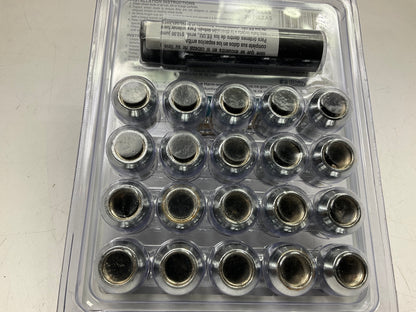 White Knight 773806 Spline Wheel Lug Nut Lock Kit - Acorn 12mm-1.25, 3/4'' 20pcs