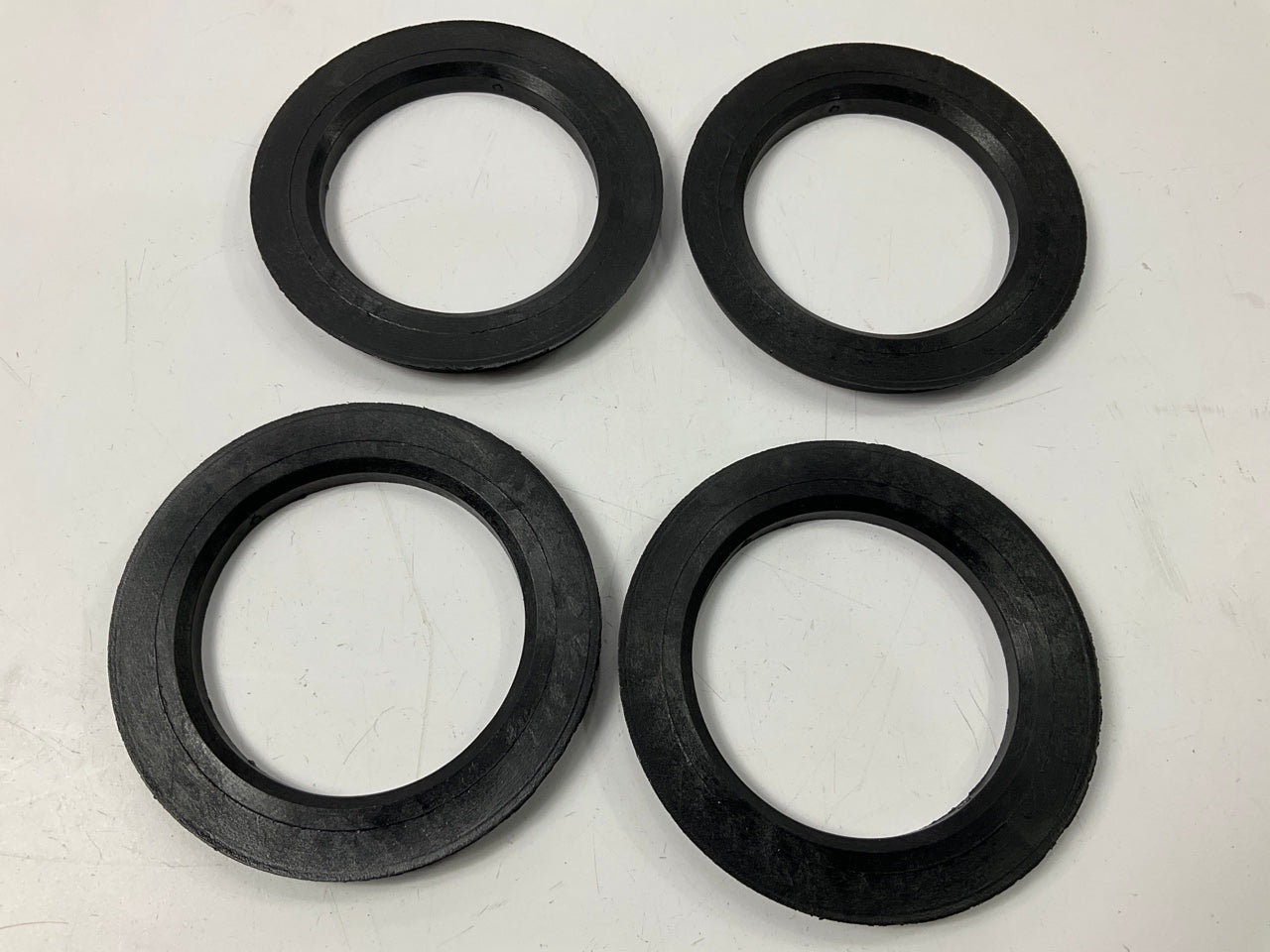 (4) White Knight C108-7780 Hub Centric Rings For Wheels 108mm OD, 77.8mm ID