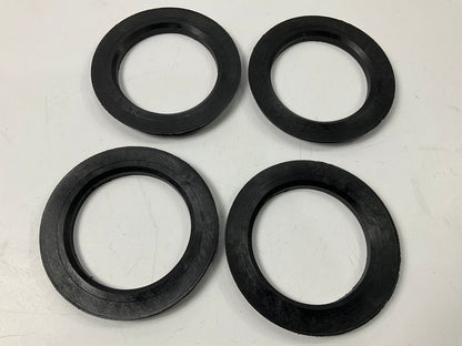 (4) White Knight C108-7780 Hub Centric Rings For Wheels 108mm OD, 77.8mm ID