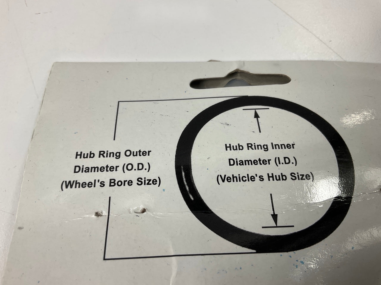 (4) White Knight C108-7780 Hub Centric Rings For Wheels 108mm OD, 77.8mm ID