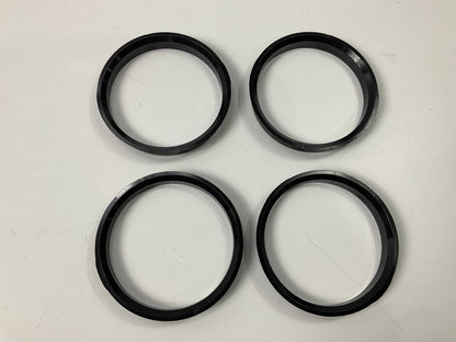 (4) White Knight C72-6656 Hub Centric Rings For Wheels 72.62mm OD, 66.56mm ID