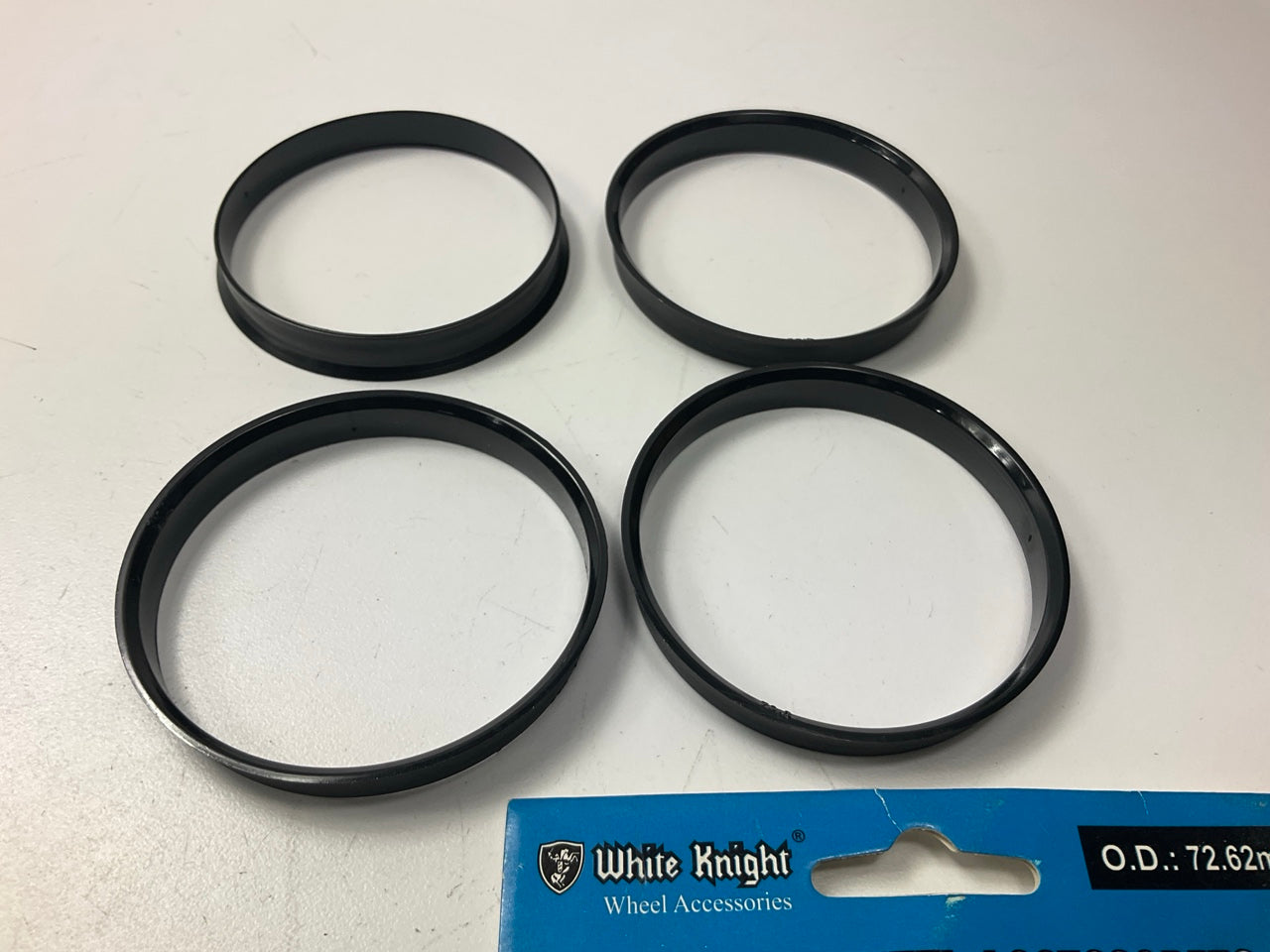 (4) White Knight C72-7030 Hub Centric Rings For Wheels 72.62mm X 70.30mm ID