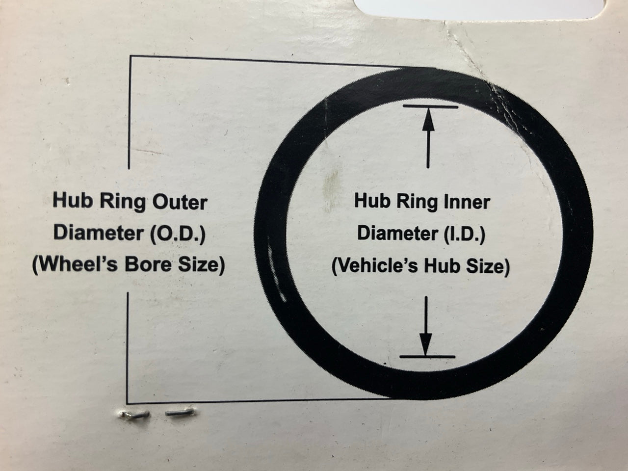 (4) White Knight C72-7030 Hub Centric Rings For Wheels 72.62mm X 70.30mm ID