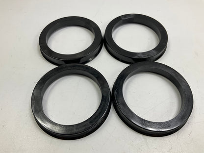 (4) White Knight C73-5660 Hub Centric Rings For Wheels 73.0mm OD, 56.60mm ID