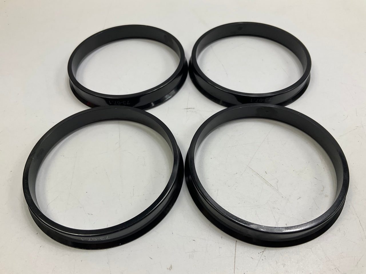 White Knight C73-6706 Wheels Plastic Hub Centric Rings - 67.06mm ID - 73mm OD