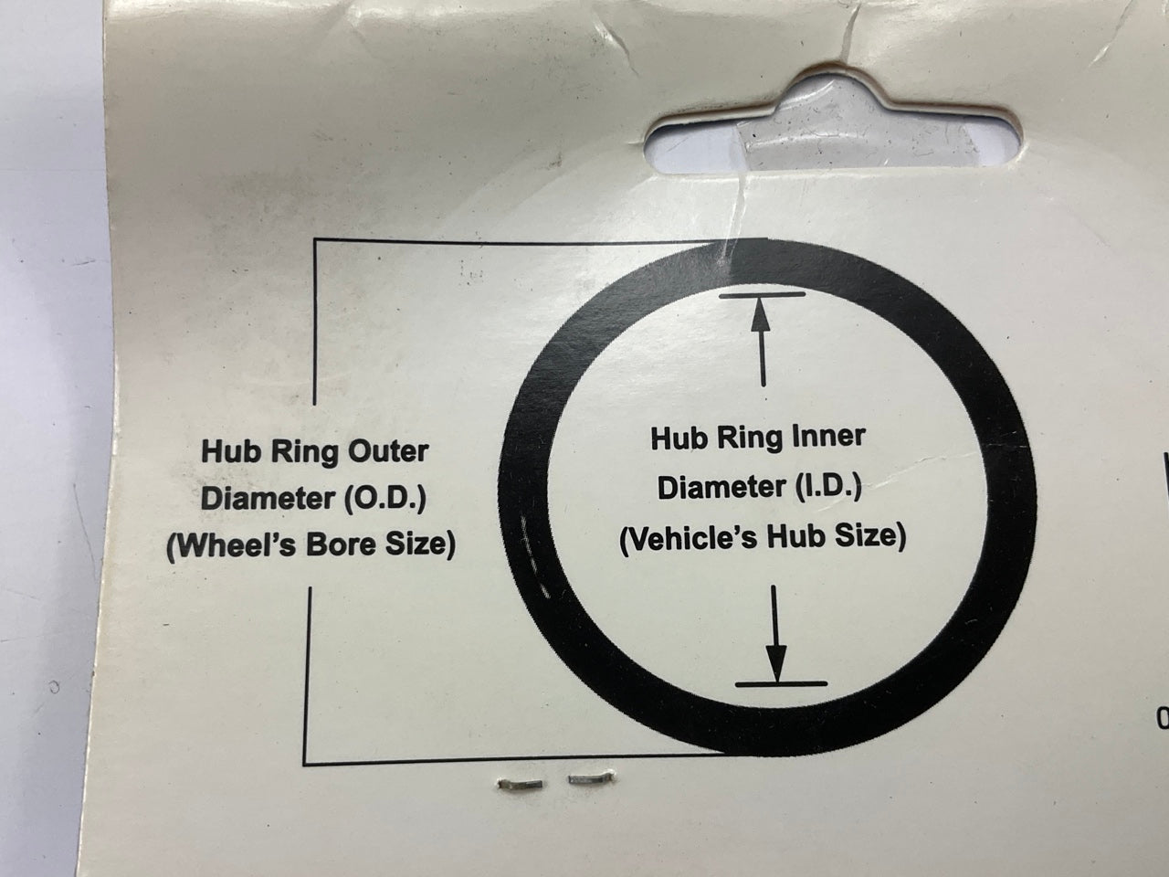 (4) White Knight C74-6706 Hub Centric Rings For Wheels 74.00mm OD, 67.06mm ID