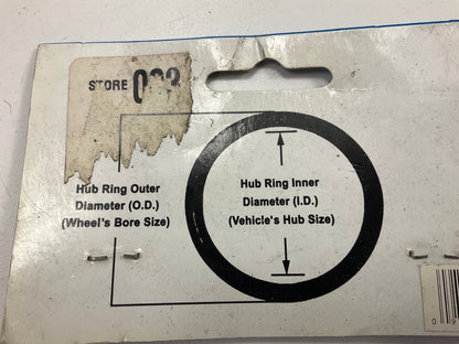 White Knight C83-7780 Hub Wheel Centric Rings 83.00mm OD, 77.80mm ID - Set Of 4