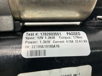 REMAN. Wilson 19203 Starter For 2011-2012 Jeep Grand Cherokee 3.6L V6