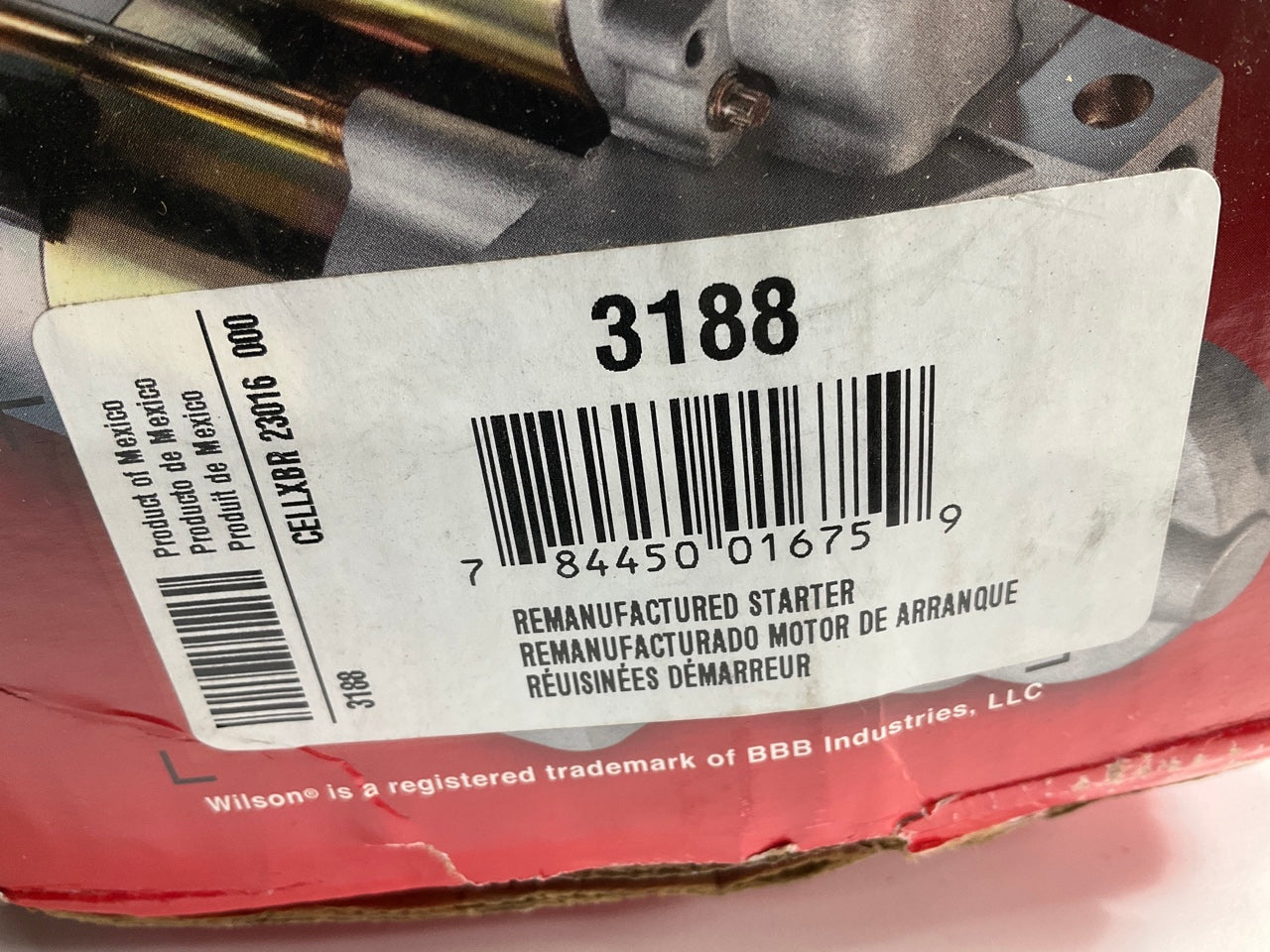 REMAN. Wilson 3188 Starter