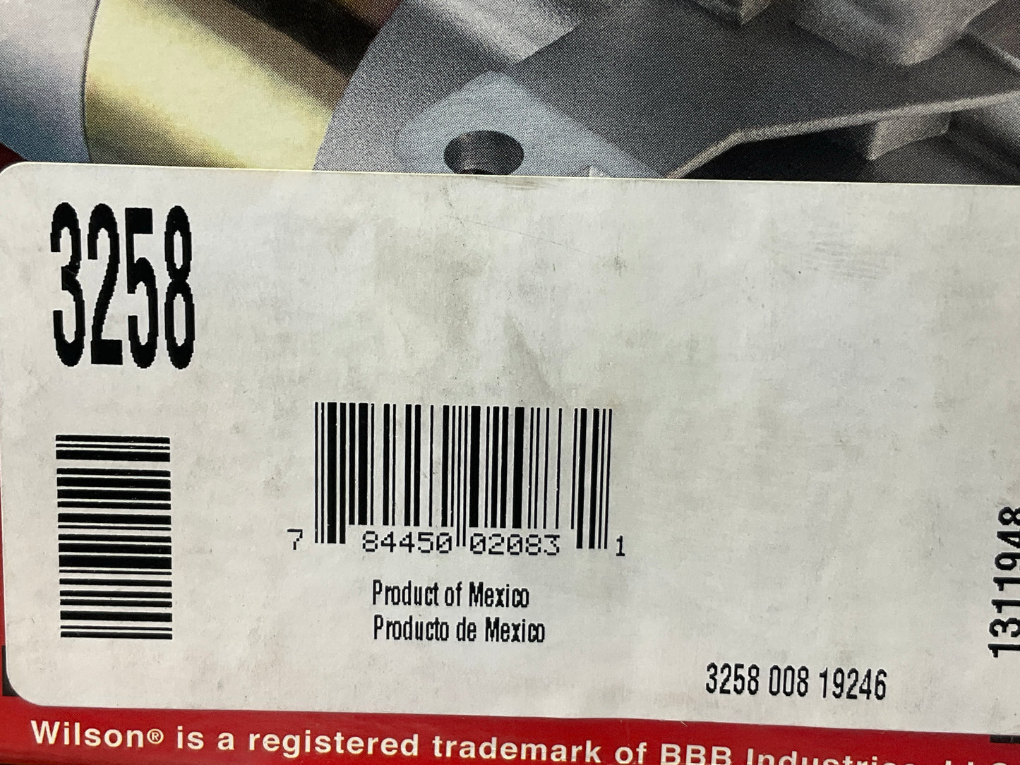 REMAN. Wilson 3258 Starter
