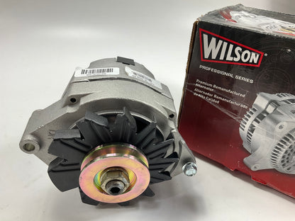 REMAN. Wilson 7127-1W Alternator (Delco Remy) 1-wire GM