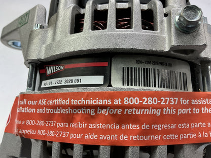 REMAN. Wilson 90-01-4722 28SI Alternator 180 Amp Replaces 8600308, 8600307