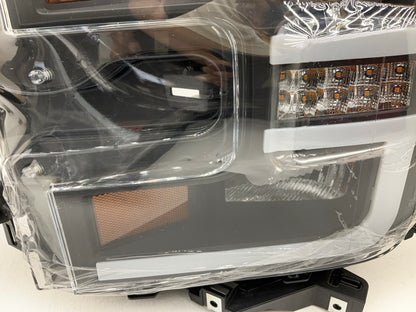 Winjet WJ10-0427-04 DRL Projector Headlight Headlamps (Black) 2015-17 Ford F-150