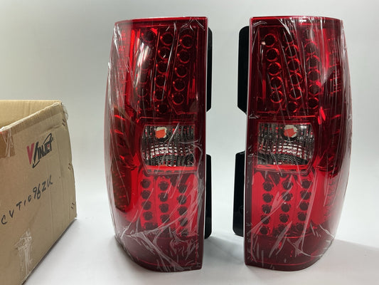 Winjet WJ20-0066-08 Tail Light Lamp Set (LED) For 2007-14 Chevy Suburban, Tahoe