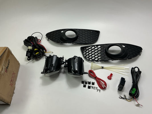 Winjet WJ30-0168A-09 Fog Light Lamp Kit For 2008-2015 Mitsubishi Lancer