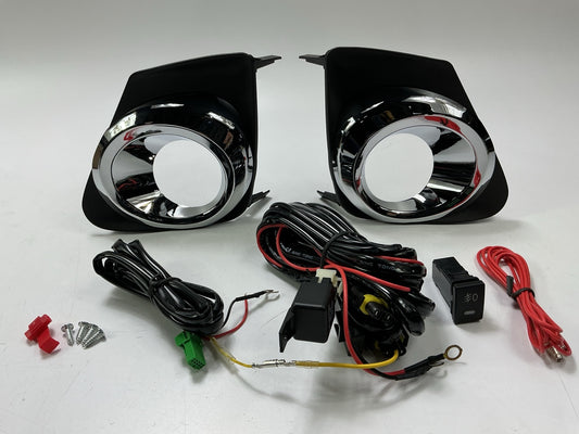 Winjet WJ30-0228-09 Fog Light Lamp Set W/ Wiring (Clear) For 2011-2012 Corolla
