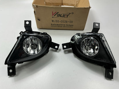 Winjet WJ30-0528-09 Fog Light Lamp Set (Clear) 2008-2011 BMW 3 Series E90 E91