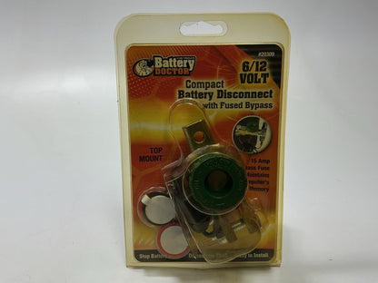 OPEN BOX Wirthco 20309 Compact Battery Disconnect Knob Switch W/ Bypass Top Post