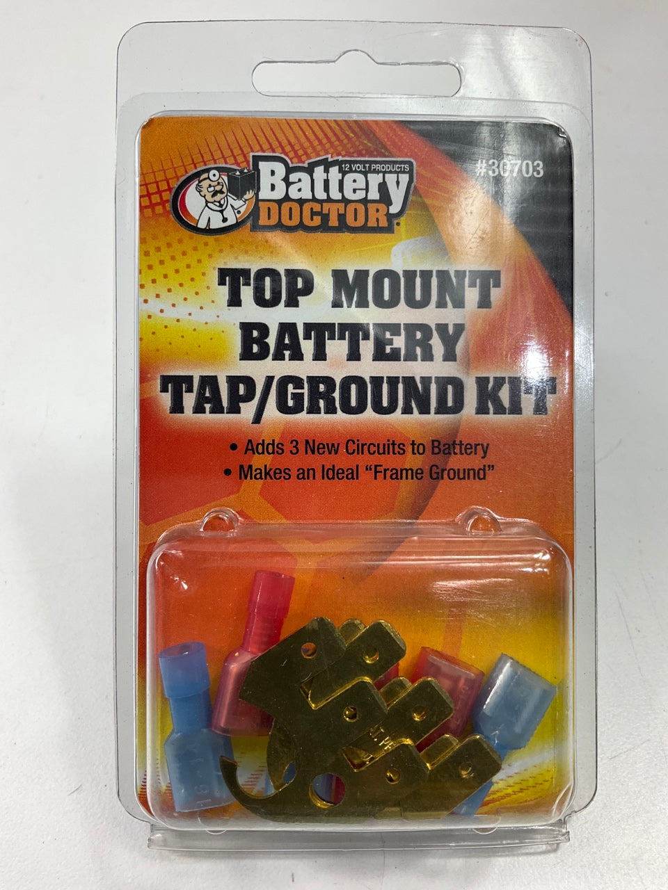 Wirthco 30703 Battery Doctor Top Post Triple Tap, Also Used As A Frame Ground
