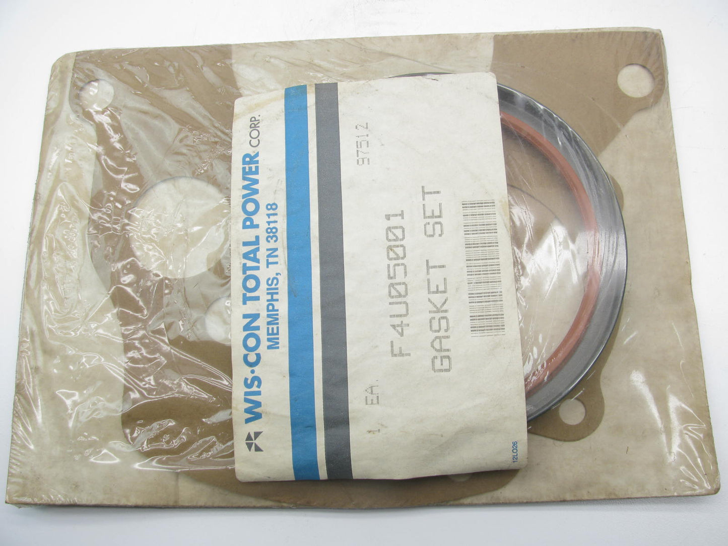 Wis-con Total Power Corp F4U05001 Rear Gasket Set for Continental F124-245