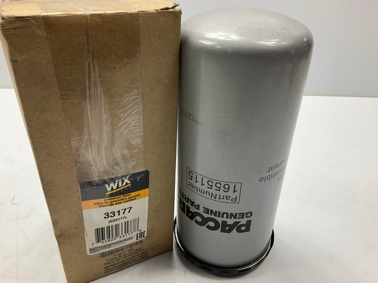 WIX 33177 Diesel Fuel Filter Genuine OEM PACCAR 1655115