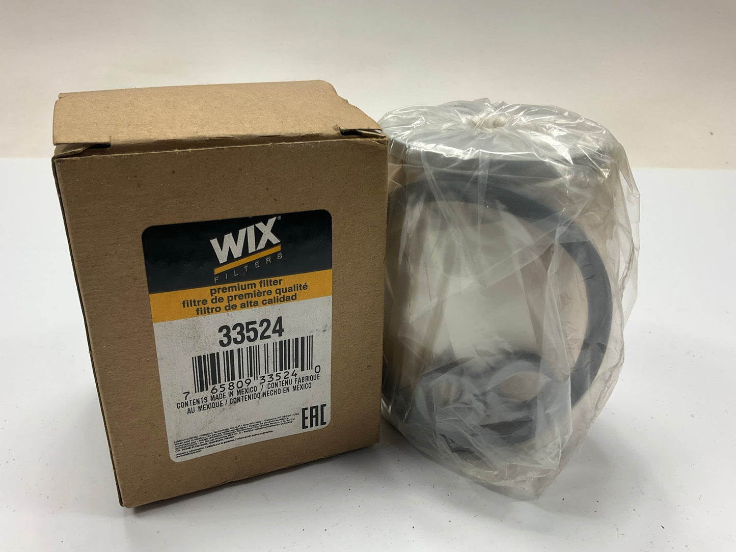 WIX 33524 Fuel Filter - Replaces P550672, 1560543060, 2080102011, PF7588