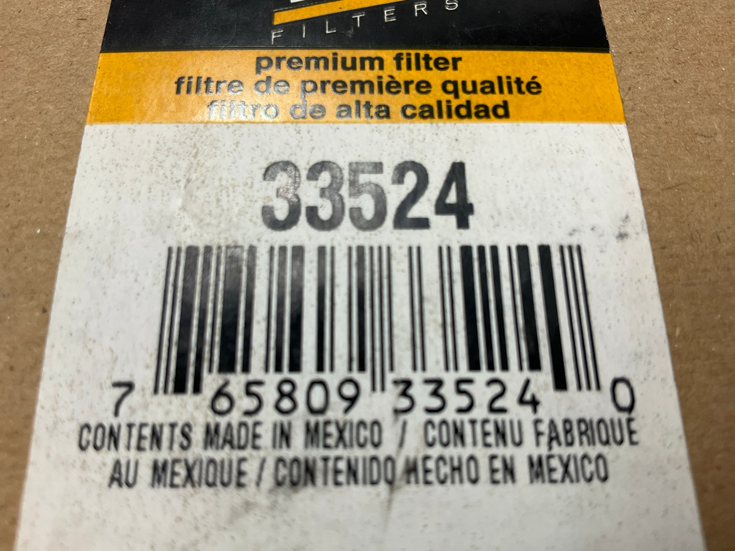 WIX 33524 Fuel Filter - Replaces P550672, 1560543060, 2080102011, PF7588