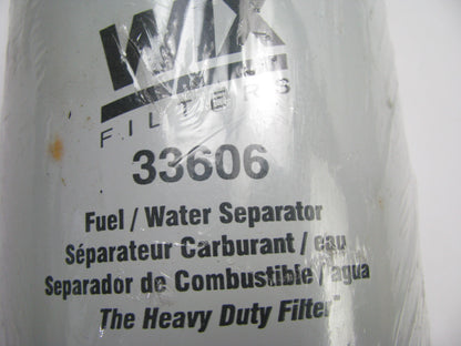 WIX 33606 Diesel Fuel Water Separator Filter PS10264; FS19820; P550626; BF1284SP