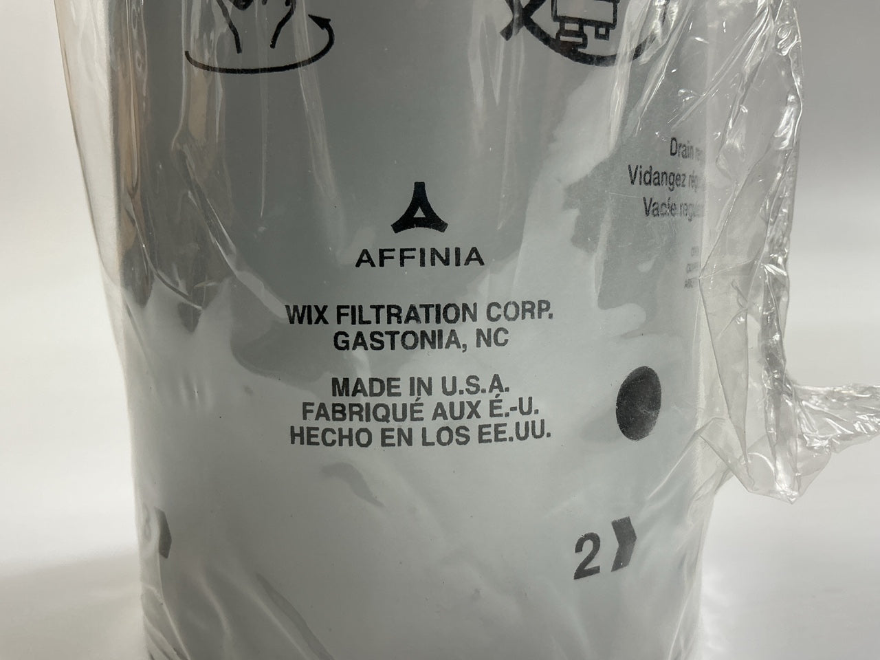 Wix 33783 Diesel Fuel Water Separator Filter Replaces 86783, FFP555001, LFF9013