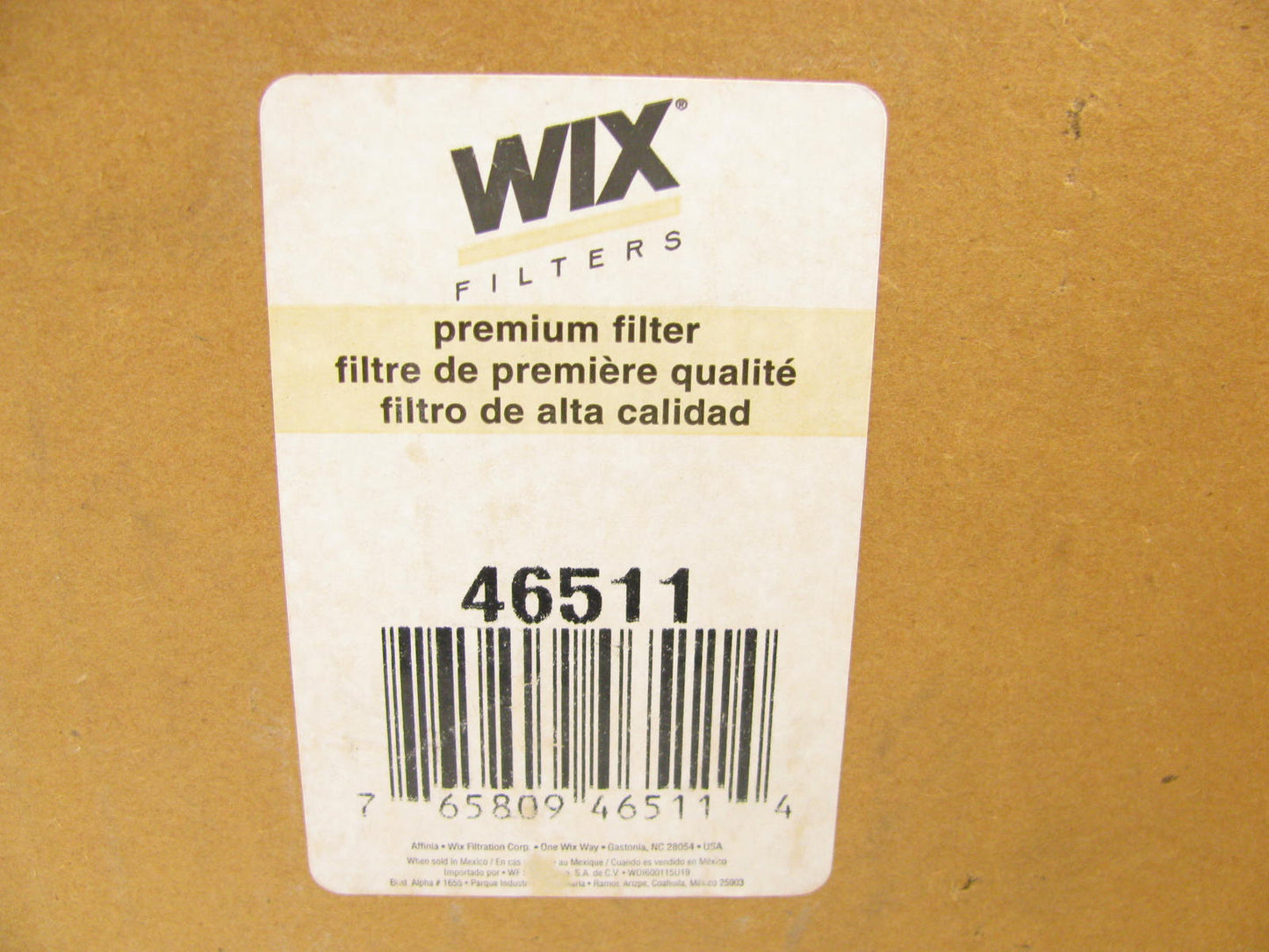 WIX 46511 Air Filter Replaces: A54437 6511 LAF1963 AF2067 AK9 88511 PA2719 94511