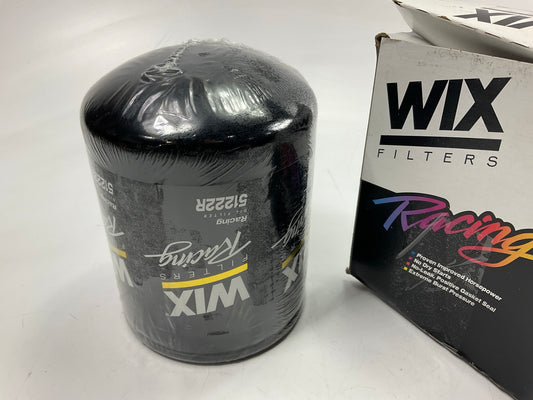 Wix 51222R High Efficiency Race Oil Filter 1-1/2-12 Thread Replaces HP5001 M1501