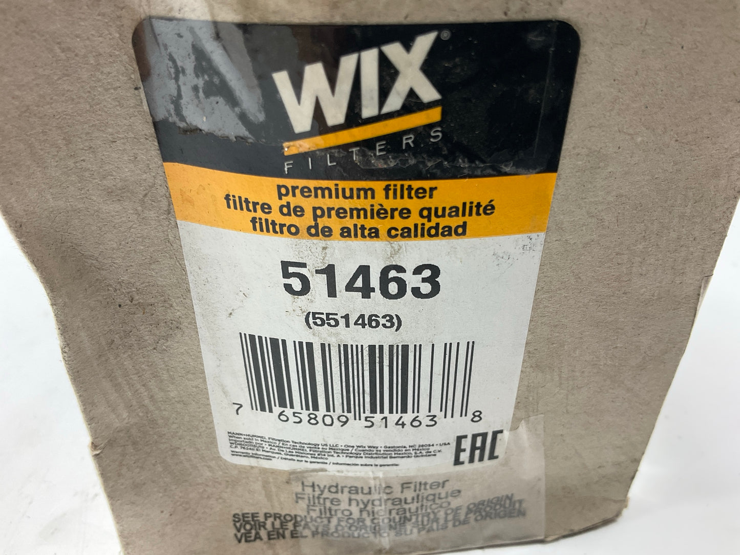 WIX 51463 Hydraulic Filter - Replaces LFH4427, RE17380, P7531, P551234