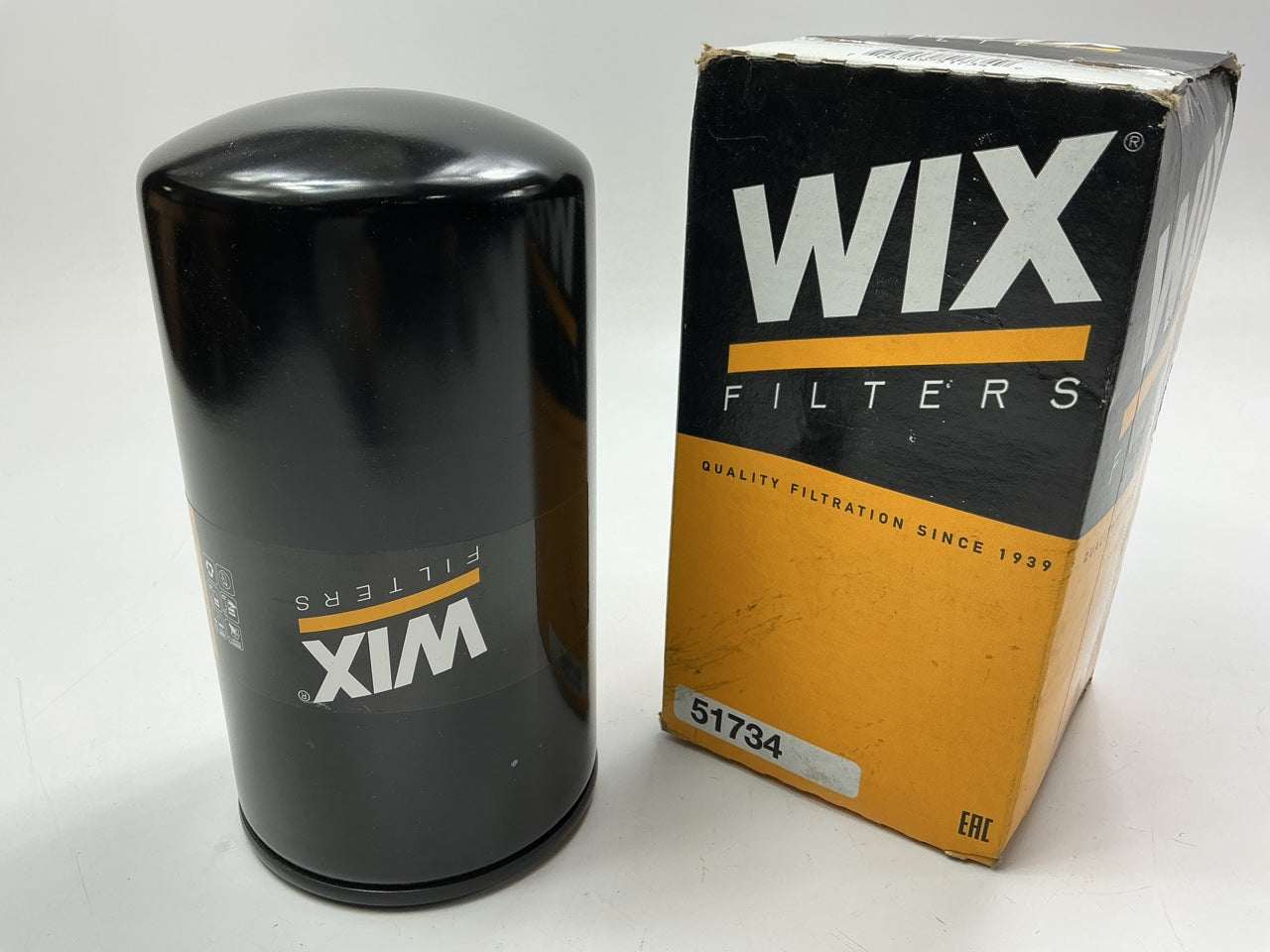 WIX 51734 Diesel Engine Oil Filter - Replaces F4TZ-6731-A, Ford 7.3L V8 DIESEL