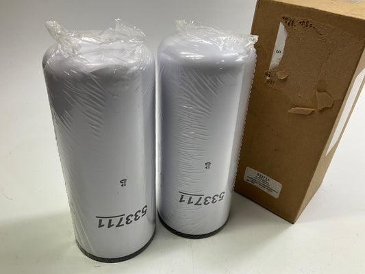 (2) WIX 533711 Fuel Filter