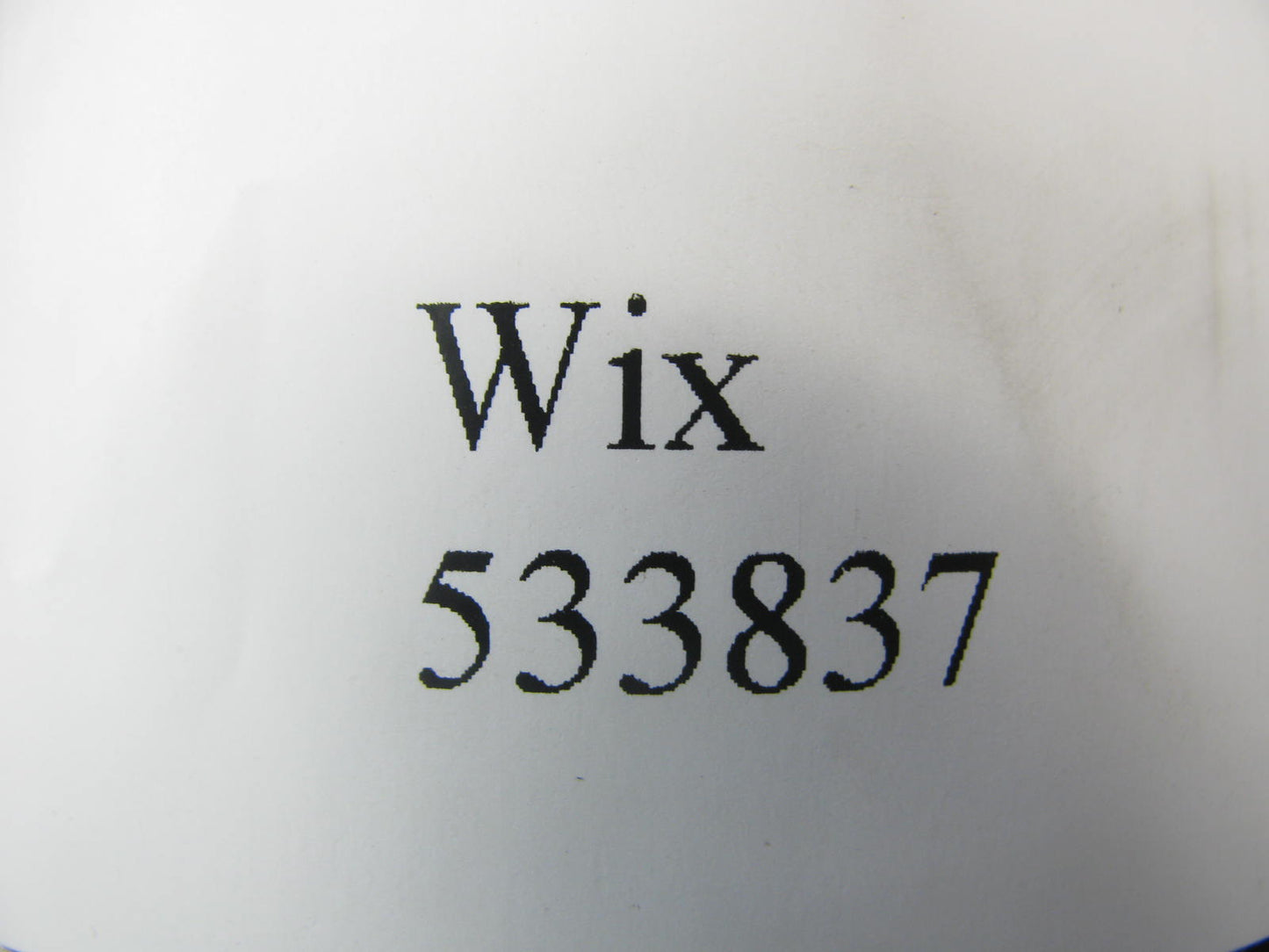 WIX 533837 Fuel Filter Cartridge Insert