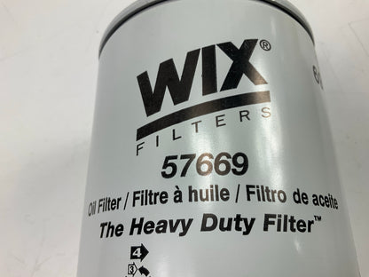 WIX 57669 Diesel Engine Oil Filter - Replaces B7506, LF17515, LFP6027