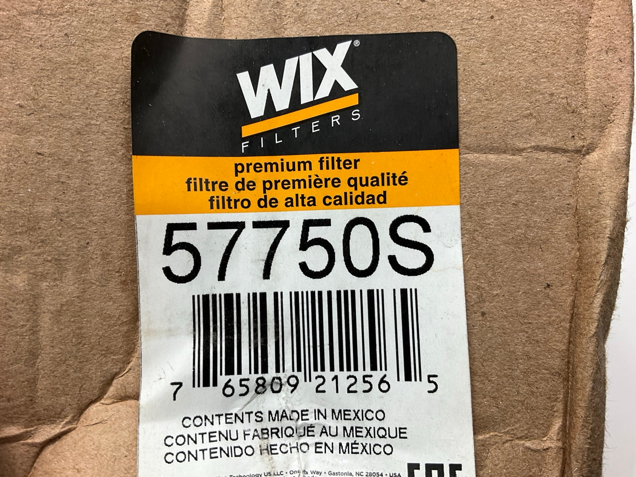 WIX 57750S Oil Filter - Replaces LF16243, P550836, LF622, RE504836, RE507522