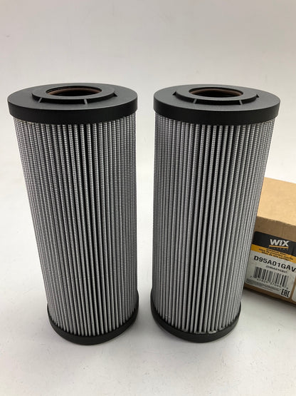 (2) WIX D95A01GAV Hydraulic Filters - Replaces SCHROEDER KS5, KS5V, KZ1, KZ1V