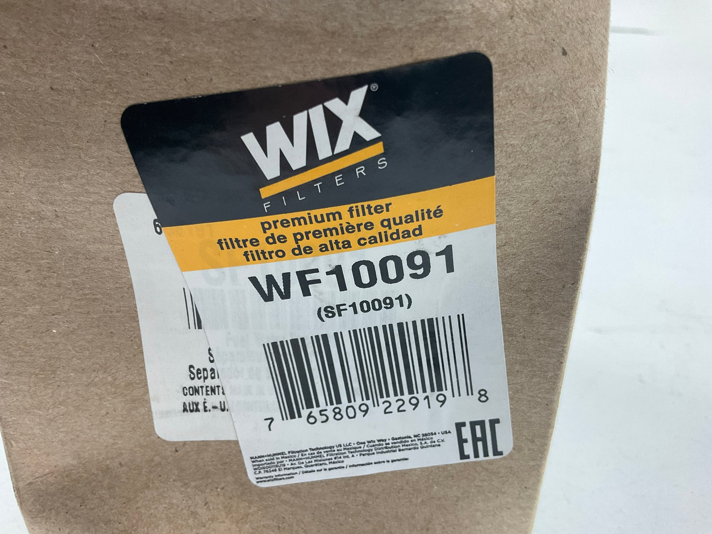 WIX WF10091 Diesel Fuel Water Separator Filter For Ditchwitch HT110 RT115H