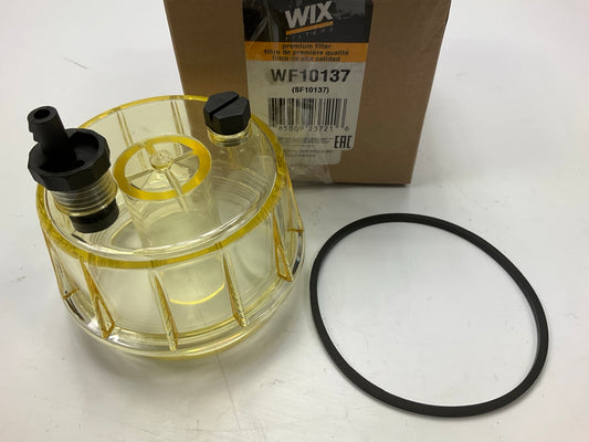 WIX WF10137 Racor Diesel Fuel Filter Plastic Bowl Water Drain Valve RK30063